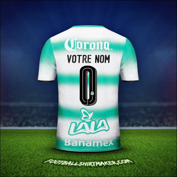 Maillot Santos Laguna 2016/17 -  votre nom - 0