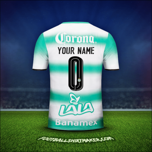 Shirt Santos Laguna 2016/17 -  your name - 0