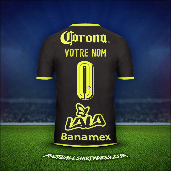 Maillot Santos Laguna 2016/17 Extérieur -  votre nom - 0