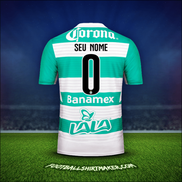 Camisa Santos Laguna 2015/16 -  seu nome - 0