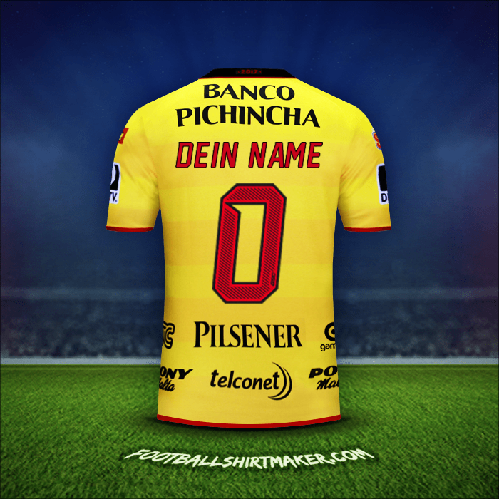 Trikot Barcelona SC 2017 -  dein name - 0
