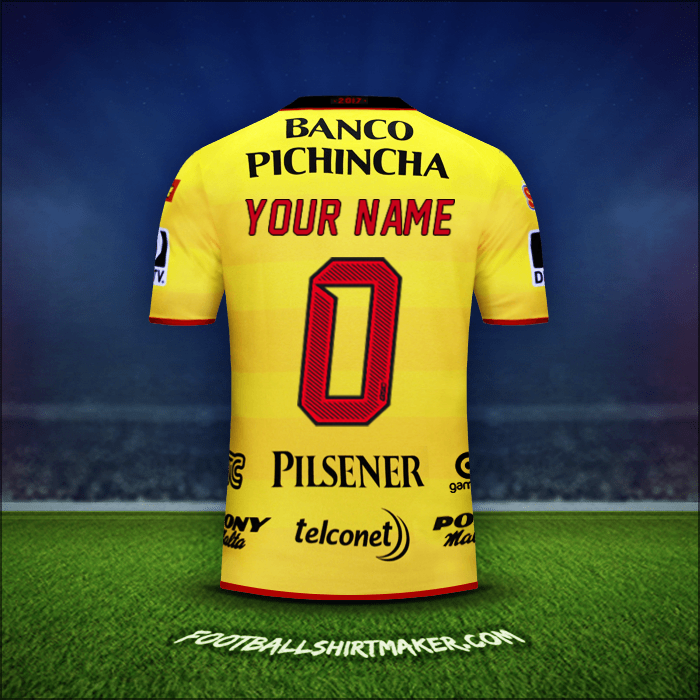 Shirt Barcelona SC 2017 -  your name - 0