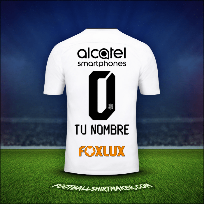 Camiseta Corinthians 2017/18 -  tu nombre - 0