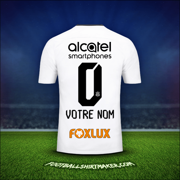 Maillot Corinthians 2017/18 -  votre nom - 0