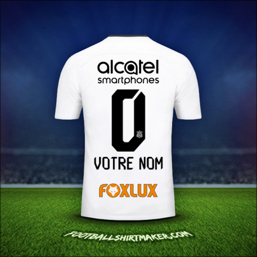 Maillot Corinthians 2017/18 -  votre nom - 0