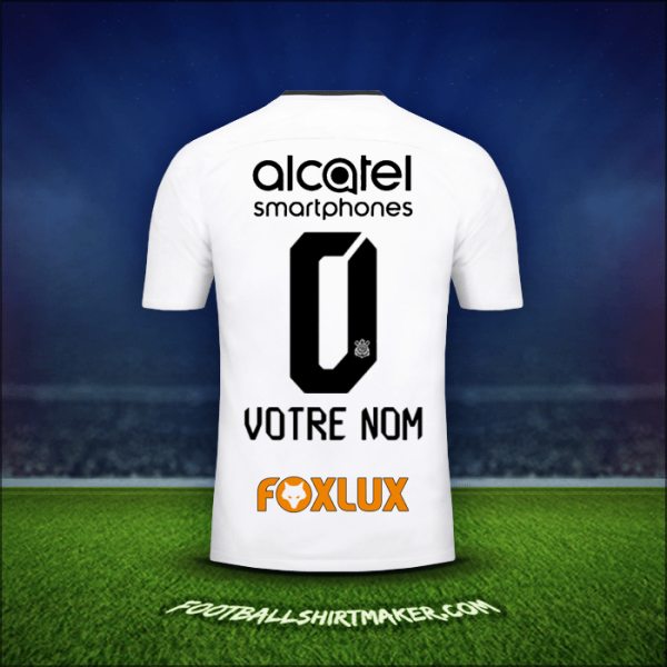 Maillot Corinthians 2017/18 -  votre nom - 0