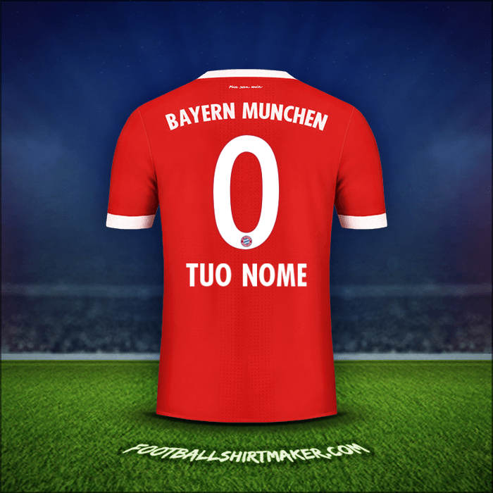 Maglia FC Bayern Munchen 2017/18 -  tuo nome - 0