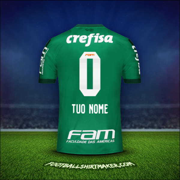 Maglia Palmeiras 2017 -  tuo nome - 0