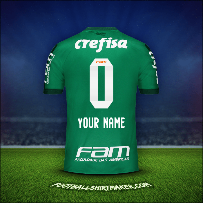 Shirt Palmeiras 2017 -  your name - 0