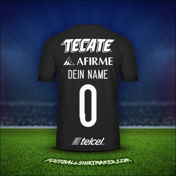 Trikot Tigres UANL 2017 Dritte -  dein name - 0