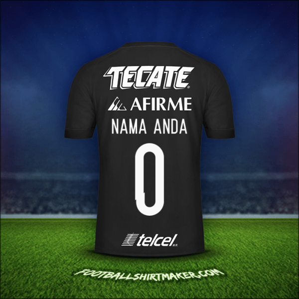 Jersey Tigres UANL 2017 Ketiga -  nama anda - 0