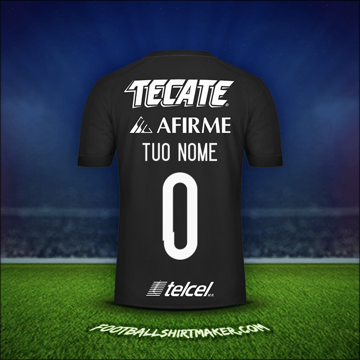 Maglia Tigres UANL 2017 Terza -  tuo nome - 0