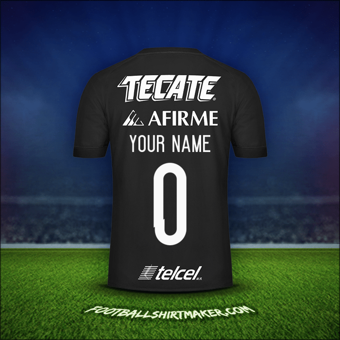 Shirt Tigres UANL 2017 Third -  your name - 0