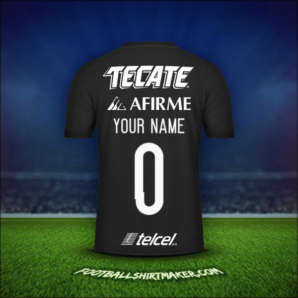 Shirt Tigres UANL 2017 Third -  your name - 0