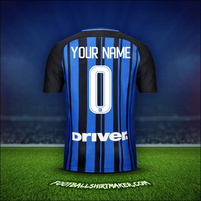 Jersey Inter 2017/18 -  your name - 0