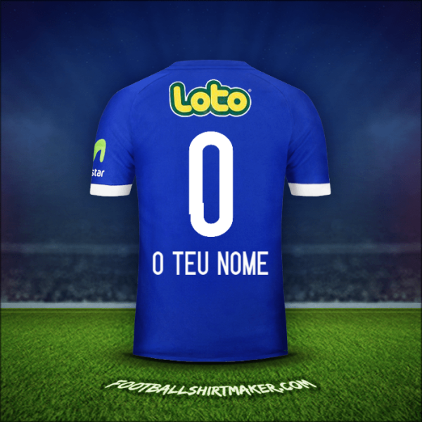 Camisola Universidad de Chile 2017 -  o teu nome - 0