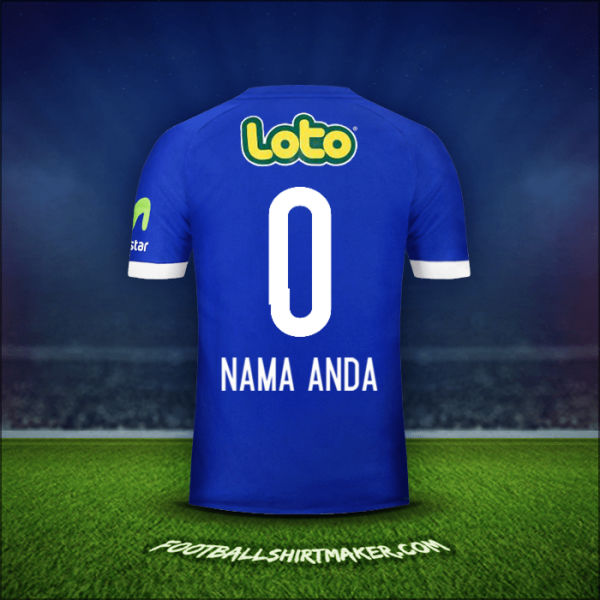 Jersey Universidad de Chile 2017 -  nama anda - 0