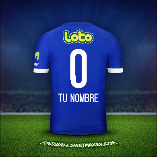 Camiseta Universidad de Chile 2017 -  tu nombre - 0