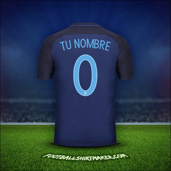 Jersey Inglaterra 2017 Visita -  tu nombre - 0
