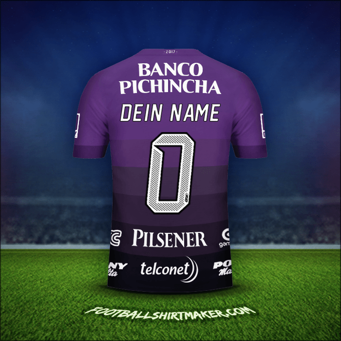 Trikot Barcelona SC 2017 Auswärts -  dein name - 0