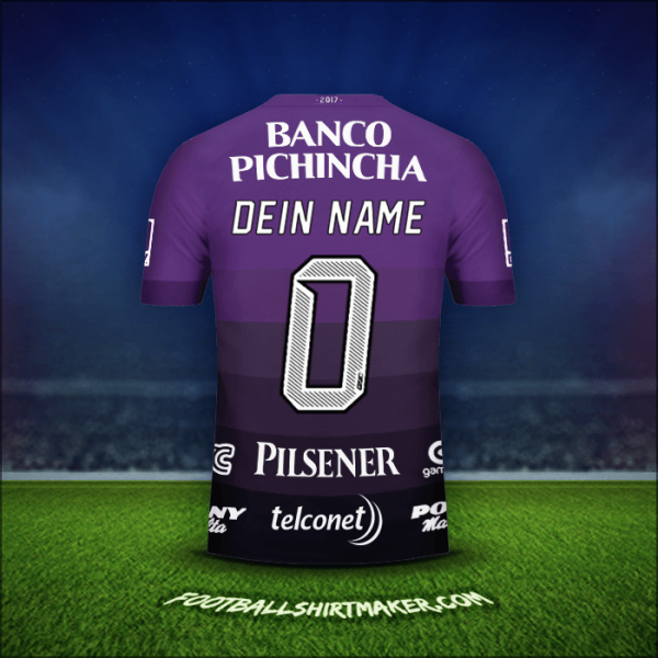 Trikot Barcelona SC 2017 Auswärts -  dein name - 0