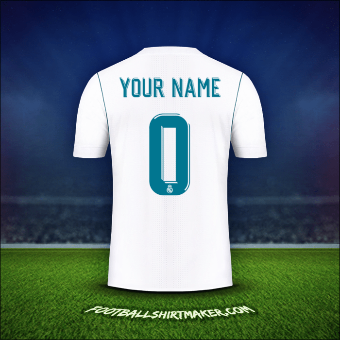 Shirt Real Madrid CF Cup 2017/18 -  your name - 0