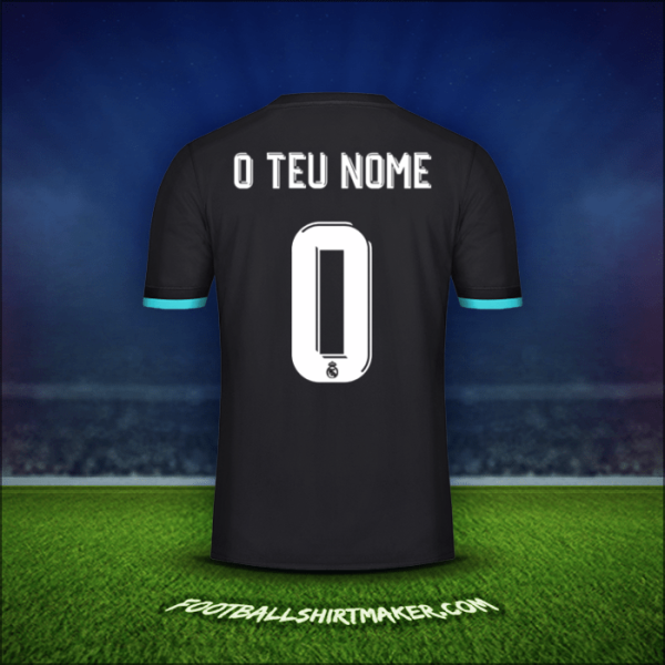 Camisola Real Madrid CF Cup 2017/18 Alternativa -  o teu nome - 0