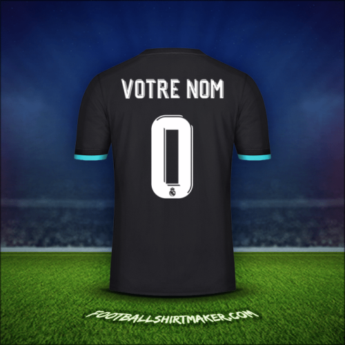 Maillot Real Madrid CF Cup 2017/18 Extérieur -  votre nom - 0