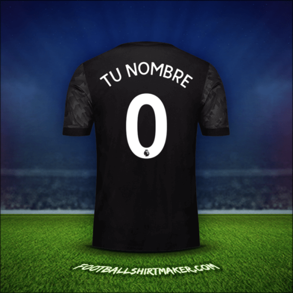 Camiseta Manchester United 2017/18 Visita -  tu nombre - 0