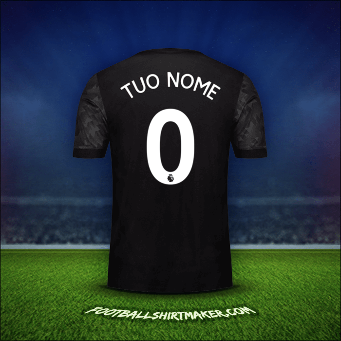 Maglia Manchester United 2017/18 Seconda -  tuo nome - 0