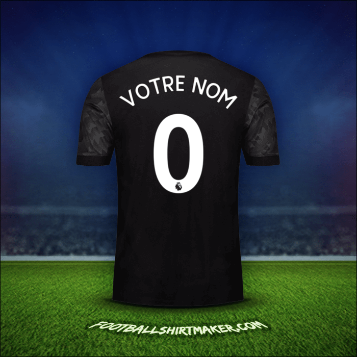 Maillot Manchester United 2017/18 Extérieur -  votre nom - 0