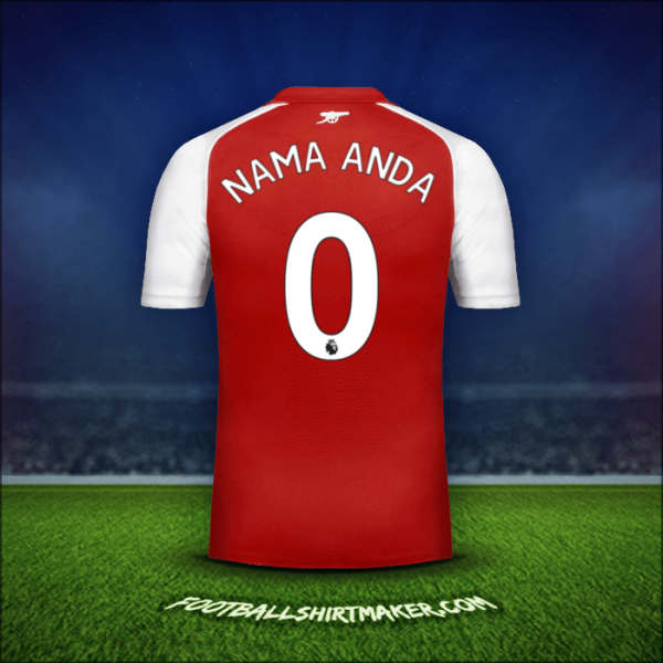 Jersey Arsenal 2017/18 -  nama anda - 0