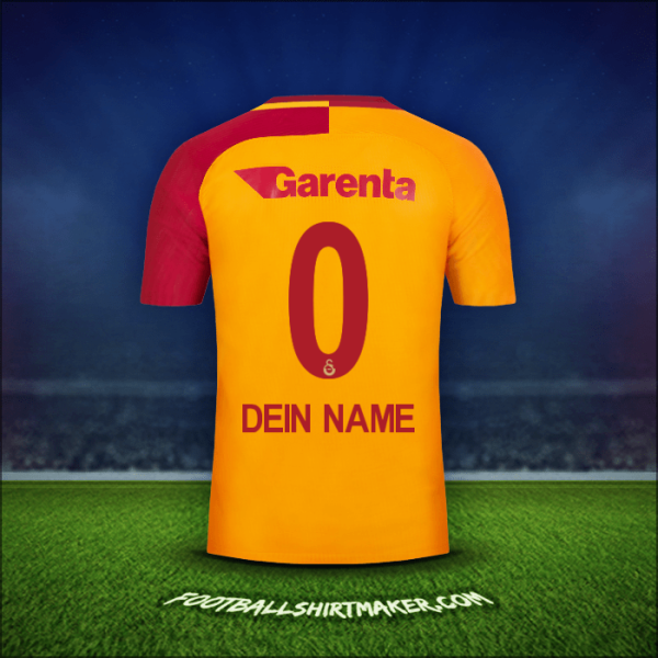 Trikot Galatasaray SK 2017/18 -  dein name - 0