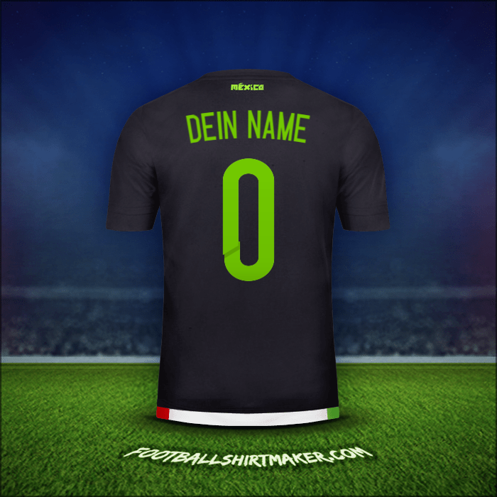 Trikot Mexiko 2015 -  dein name - 0