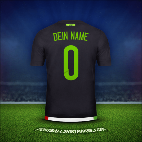 Trikot Mexiko 2015 -  dein name - 0