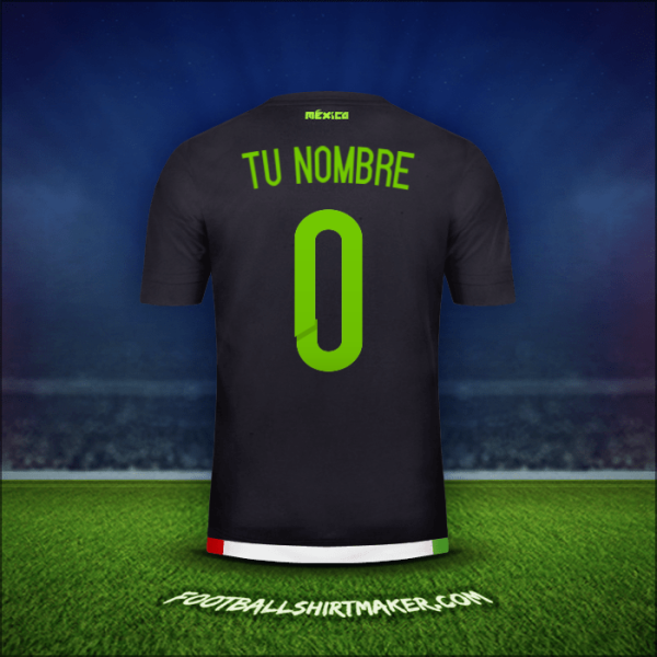 Jersey Mexico 2015 -  tu nombre - 0