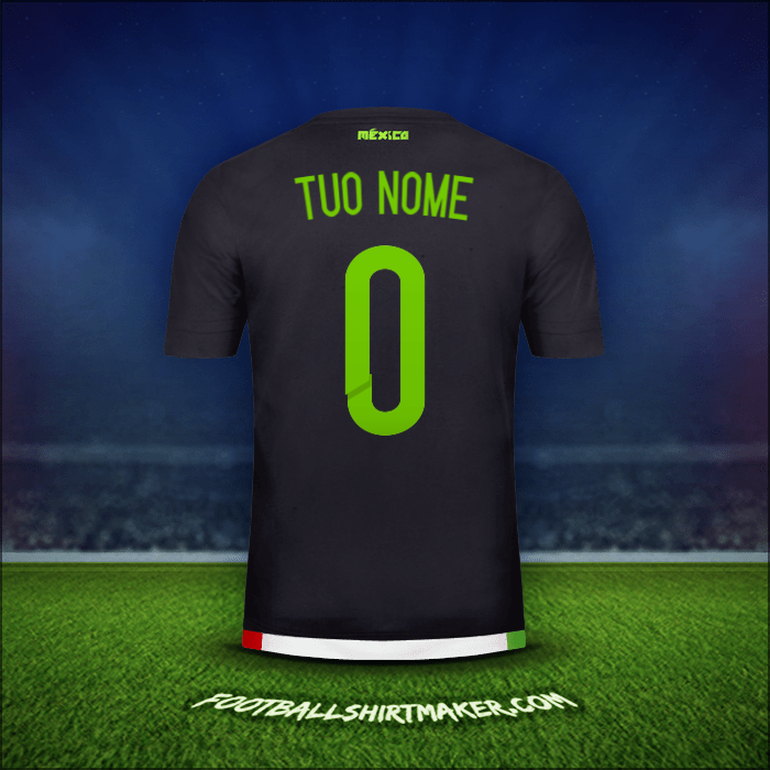 Maglia Messico 2015 -  tuo nome - 0