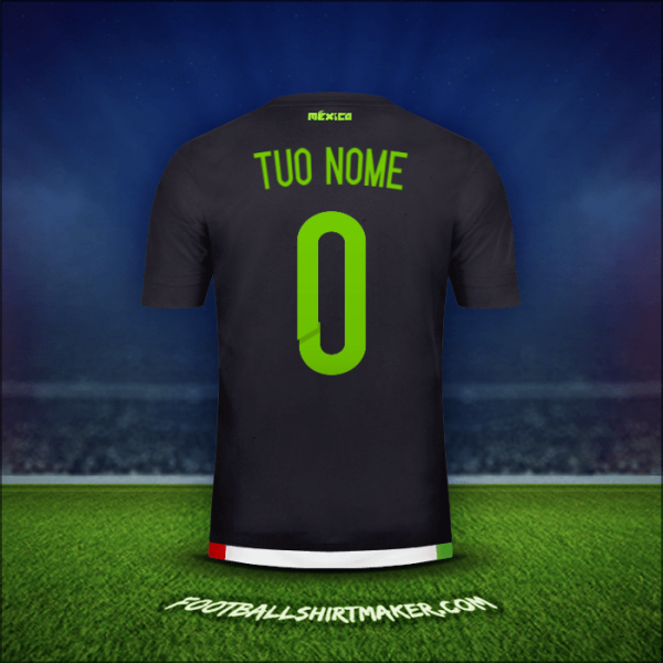 Maglia Messico 2015 -  tuo nome - 0