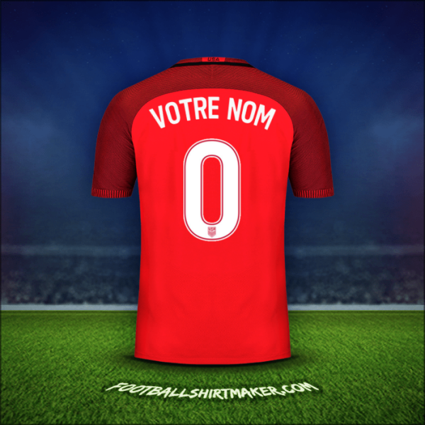Maillot États-Unis 2017 Troisième -  votre nom - 0