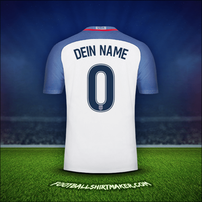 Trikot Vereinigte Staaten 2016/17 -  dein name - 0