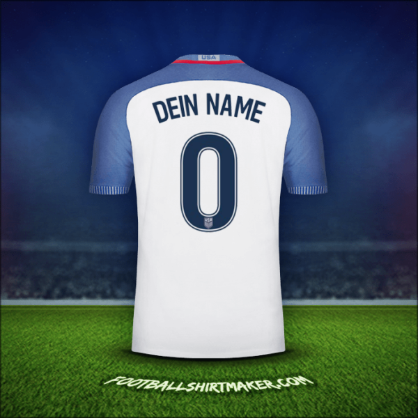 Trikot Vereinigte Staaten 2016/17 -  dein name - 0
