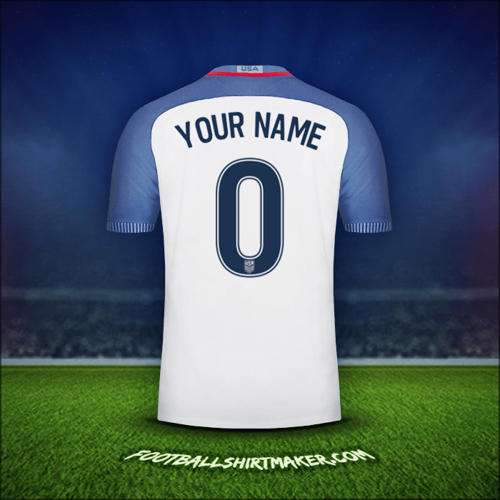 Shirt United States 2016/17 -  your name - 0