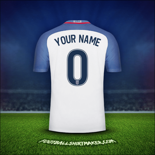 Jersey United States 2016/17 -  your name - 0