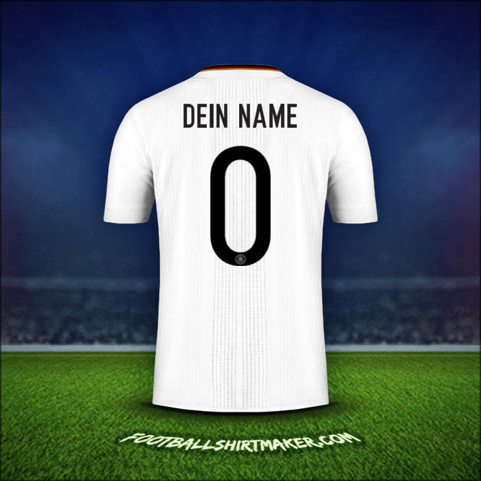 Trikot Deutschland 2017 -  dein name - 0