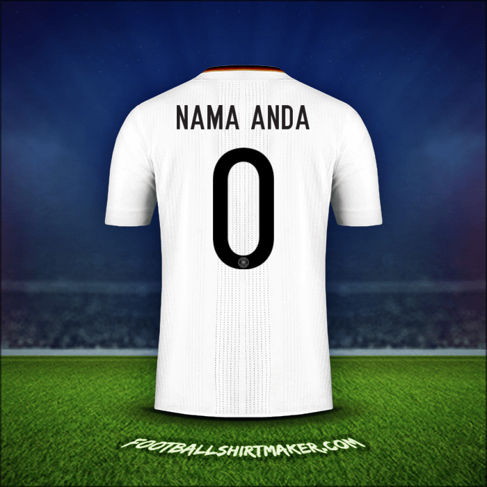 Jersey Jerman 2017 -  nama anda - 0