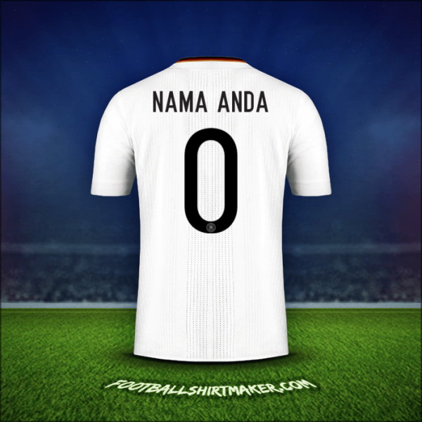Jersey Jerman 2017 -  nama anda - 0
