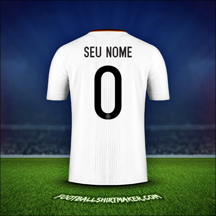 Camisa Alemanha 2017 -  seu nome - 0