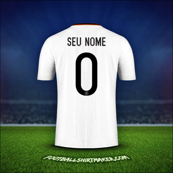 Camisa Alemanha 2017 -  seu nome - 0