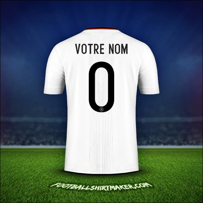 Maillot Allemagne 2017 -  votre nom - 0