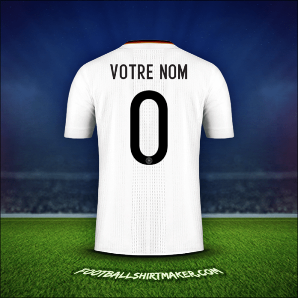 Maillot Allemagne 2017 -  votre nom - 0